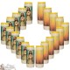 Candles Novena - White - "Sacred Heart of Jesus - 3" (Multilingual)