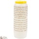 Candles Novena - White - "Pope Francis"
