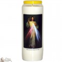 Candles Novena  to Merciful Christ model 1 - French 