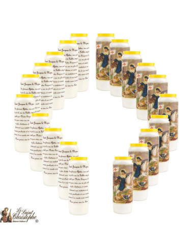 Bougies Neuvaines à Saint Jacques Majeur - prière Français