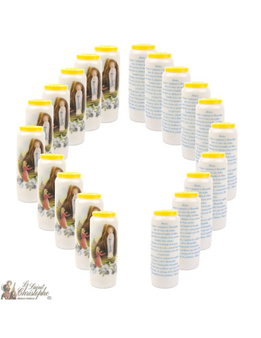 Candles Novena - White - "Archangel Saint Michael" (French)