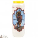 Candles Novena to Saint Roch - prayer french