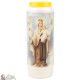 Candles Novena - White - "Vierge Scapulaire" (French)