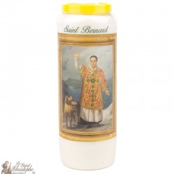 Candles Novena to Saint Bernard - French prayer