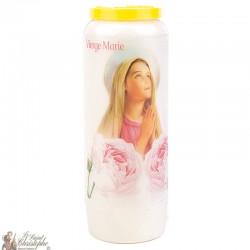 Candles Novena to Virgin Mary - French prayer
