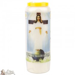 Candles Novenas to Our lady of all peoples - german Prayer