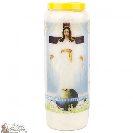 Candles Novena - White - "Archangel Saint Michael" (French)