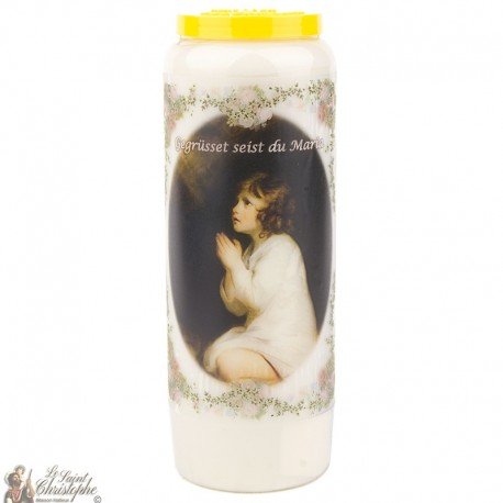 Candles Novena - White - "Archangel Saint Michael" (French)