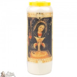 Velas de novena a Nuestra Señora de la Altagracia