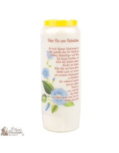 Bougies Neuvaines à padre pio - prière allemand