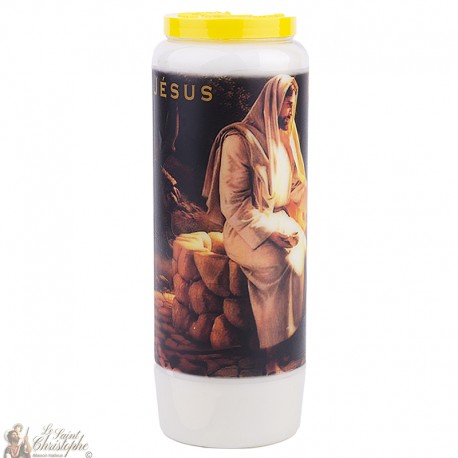 Bougies Neuvaines Prière à Jésus - pruère français