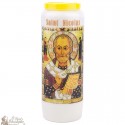 Velas de novena para San Nicolás - modelo 1