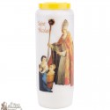 Novena candles for Saint Nicholas - model 2