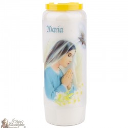Kaarsen Novenas naar maagd Maria model 5 -  Gebed nederlands