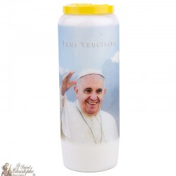 Pope Francis Novena candles - model 3