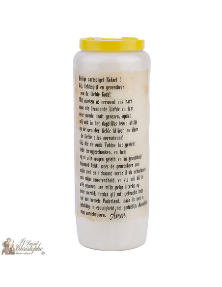 Bougies Neuvaines à saint raphael - prière  néerlandais