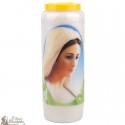 Candles Novenas to The Virgin Mary model 2 - French Prayer