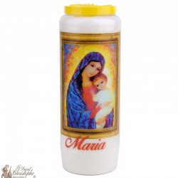 Kerzen Novenen zu jungfrau marie modell 3  - Gebet dutch
