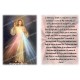Autocollant bougie de neuvaine avec prière français -Christ misericordieux 3