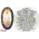 sticker with French  prayer - Pellevoisin