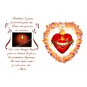 Novena candle sticker with prayer - Nine days