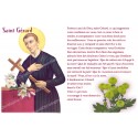 Sticker voor noveenkaars met gebed - Sint-Gerardus