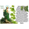 Adesivo per candela votiva con preghiera - San Giuda