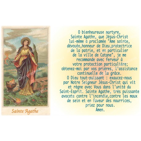 Sainte Odile - Autocollant 