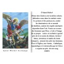 Novena candle sticker with prayer - Saint Michael 2