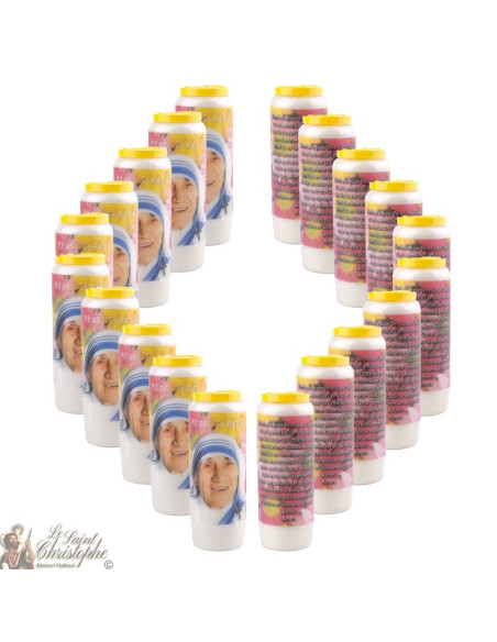 Candles Novena - White - "Archangel Saint Michael" (French)