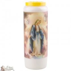 Bougies Neuvaines à Notre Dame de la médaille miraculeuse - prière néerlandais 