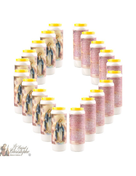 Candles Novena - White - "Archangel Saint Michael" (French)