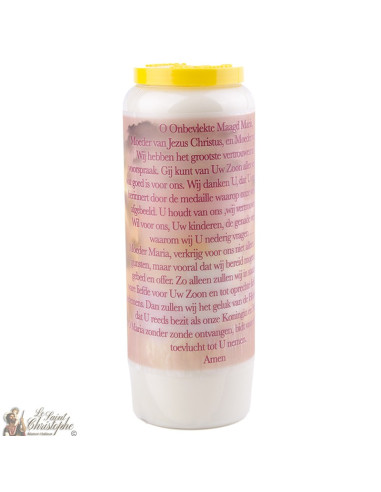 Candles Novena - White - "Archangel Saint Michael" (French)