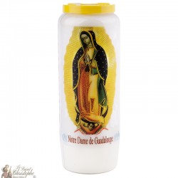 Candles Novenas to Our Lady of Guadalupe - French Prayer