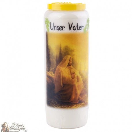 Candles Novena - White - "Archangel Saint Michael" (French)