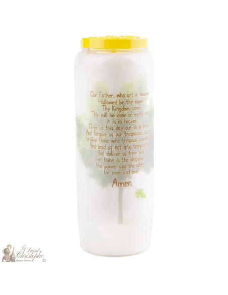 Candles Novena - White - "Archangel Saint Michael" (French)