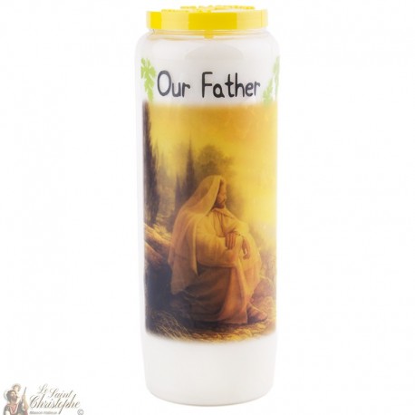 Candles Novena - White - "Archangel Saint Michael" (French)