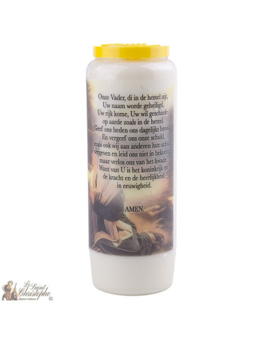 Candles Novena - White - "Archangel Saint Michael" (French)