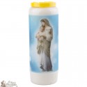 Kaarsen Novenas naar maagd Maria model 6 -  Gebed frans