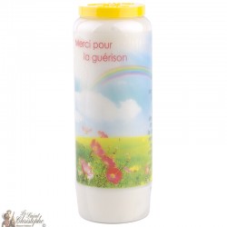 Bougies Neuvaines Merci pour une Guérison