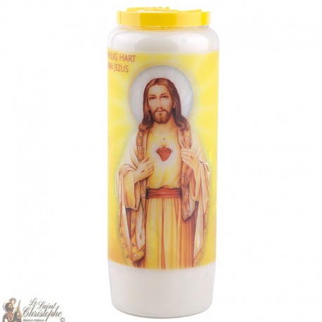 Bougies Neuvaines au Sacrés Coeur de Jésus  - prière  néerlandais