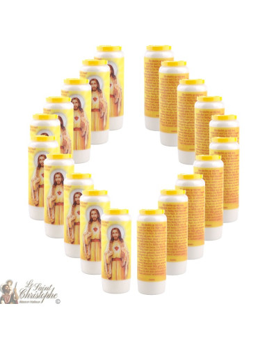Bougies Neuvaines au Sacrés Coeur de Jésus  - prière  néerlandais