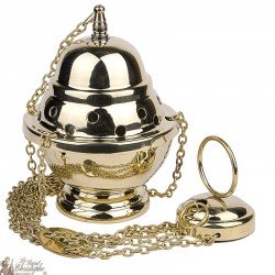 Censer with chain copper