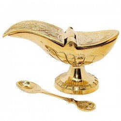  Shuttle incense container - Copper