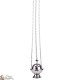 Mass Censer with chain, silver metal.
