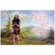 sticker with german  prayer - 