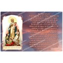 sticker with french prayer - Our lady from Montligeon