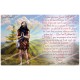 sticker with german  prayer - 