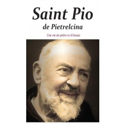 Pendentif Médaille Sacrée De Padre Pio De Pietralcina Or Jaune 18