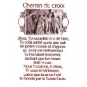 Autocollants Rectangulaires - "Chemin de croix" - 8 pièces - Français